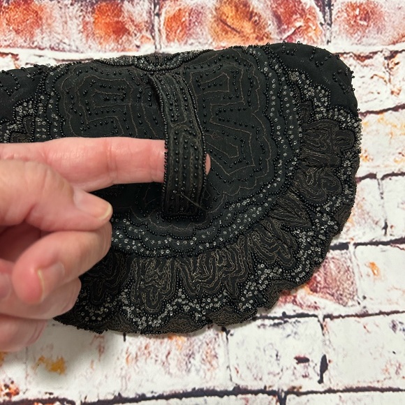 Vintage Beaded Handbag Made in France - Picture 3 of 11